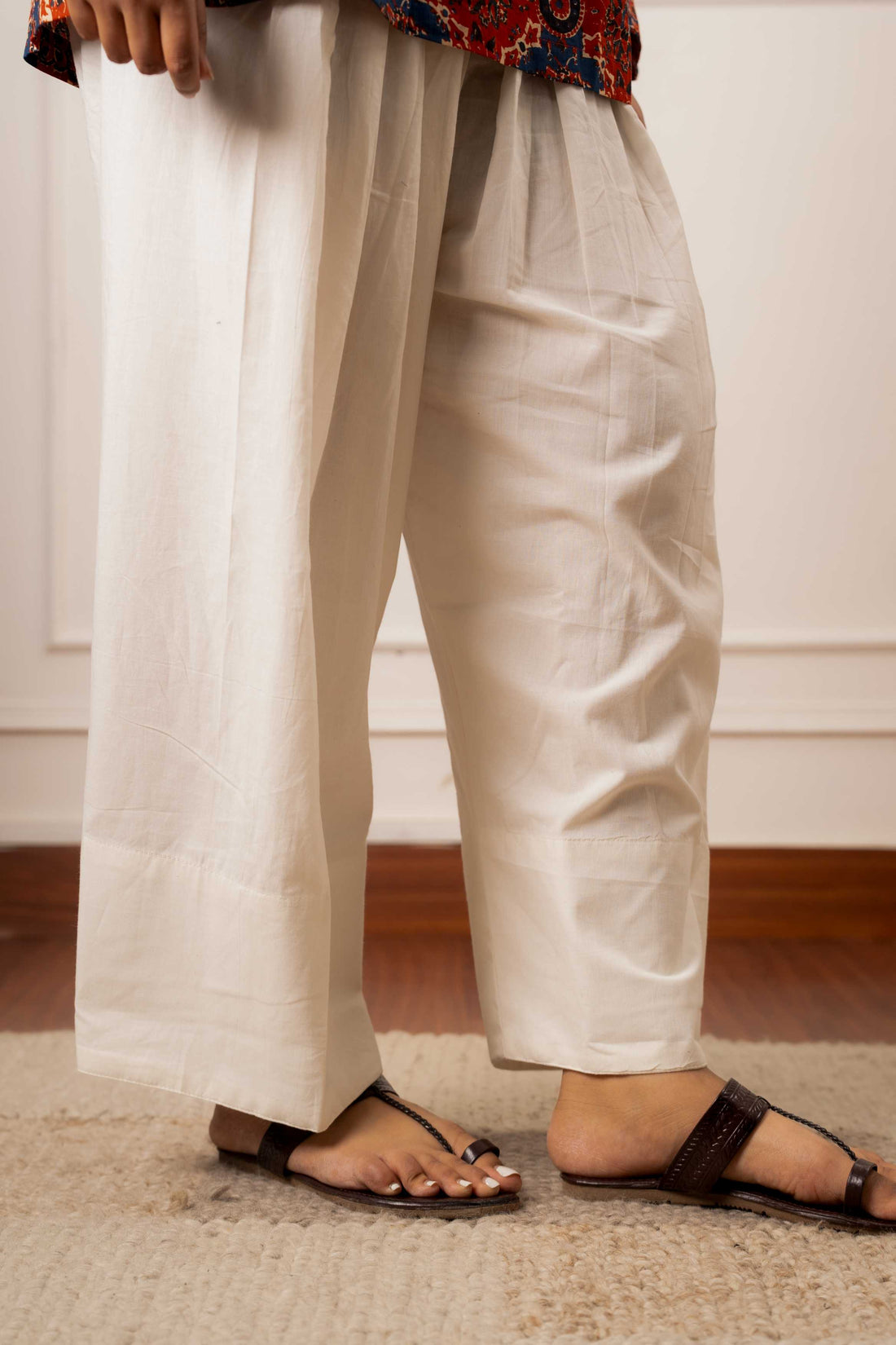 Cotton Farsi Salwar with Elastic Waist